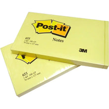 Load image into Gallery viewer, 3M Post It Notes 5x3 Inch
