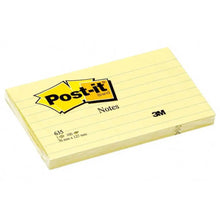 Load image into Gallery viewer, 3M Post It Notes 5x3 Inch