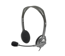 Load image into Gallery viewer, Logitech H110 Stereo Headset