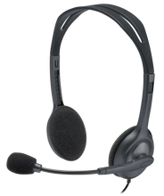 Load image into Gallery viewer, Logitech H111 Stereo Headset