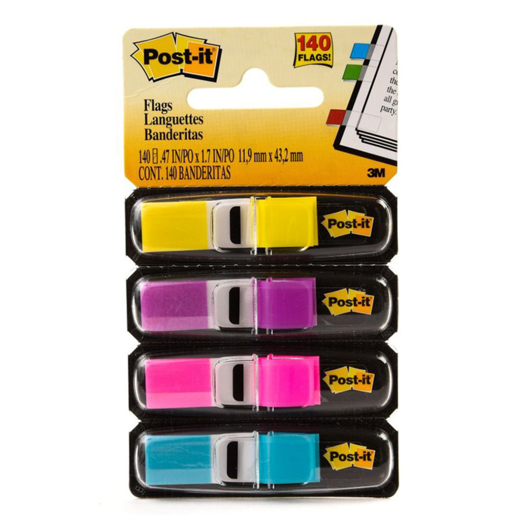 3M Post-It 683 4AB Tape Flag Color in 1 Dispenser