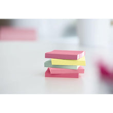 Load image into Gallery viewer, 3M Post-It Note Pads, 1-1/2 x 2, Marseille Colors, 12 Pads/Pack
