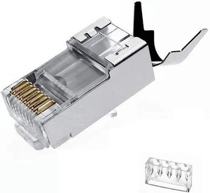 Vcom METAL SHIELD RJ45 CONNECTOR  20 PCS