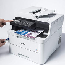 Load image into Gallery viewer, Brother Wireless All in One Printer, MFC-L3750CDW, with Advanced LED Color Laser Print, Duplex &amp; Mobile Printing, High Yield Ink Toner
