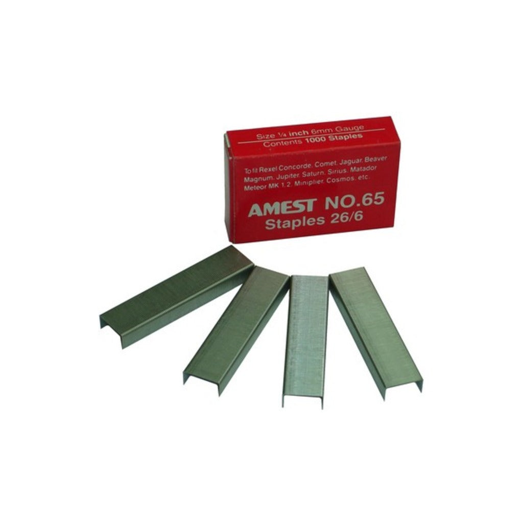 Amest No. 65 Stapler Pin - 26/6 (pkt/20pc)