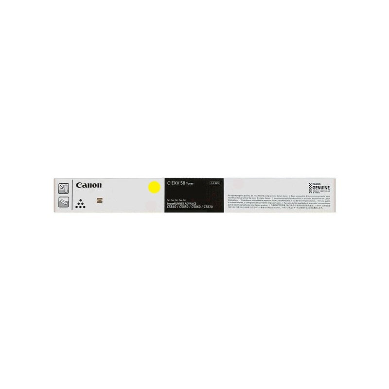 Canon C-EXV 58LYellow Toner Cartridge