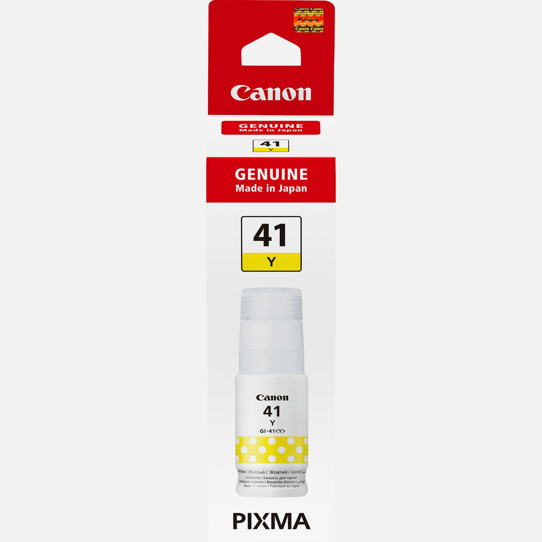 Canon GI-41Y Ink Bottle, Yellow