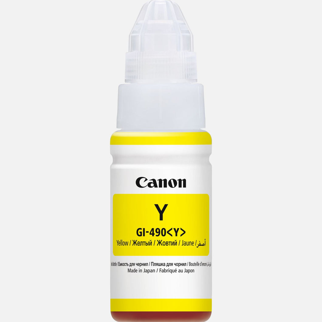 Canon GI-490 Yellow Ink Bottle