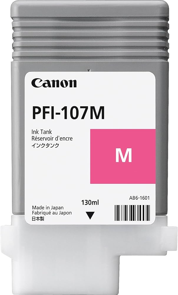 Canon PFI-107 Magenta Ink Cartridge