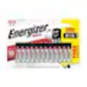 Energizer Max AAA Alkaline Batteries 1.5V Pack of 12