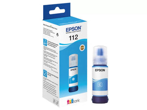 Epson 112 EcoTank Pigment Cyan ink bottle