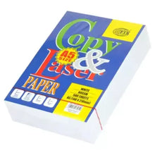 Load image into Gallery viewer, FIS Copy &amp; Laser Photocopy Paper, 500 Sheets, White 80 gsm, A5(148 x 210mm)
