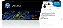 Load image into Gallery viewer, HP 304A Black Original LaserJet Toner Cartridge (CC530A)
