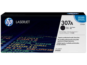 HP 307A Black Original LaserJet Toner Cartridge (CE740A)