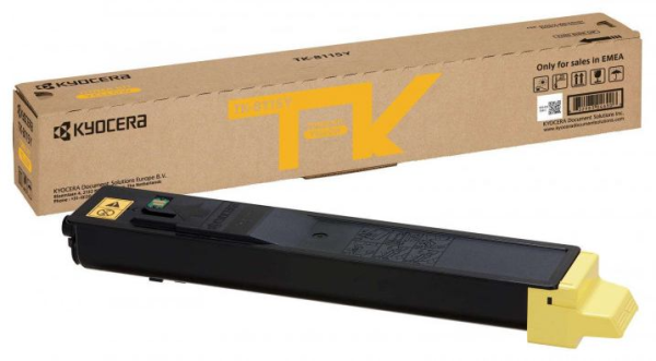 Kyocera TK 8115 Yellow Toner