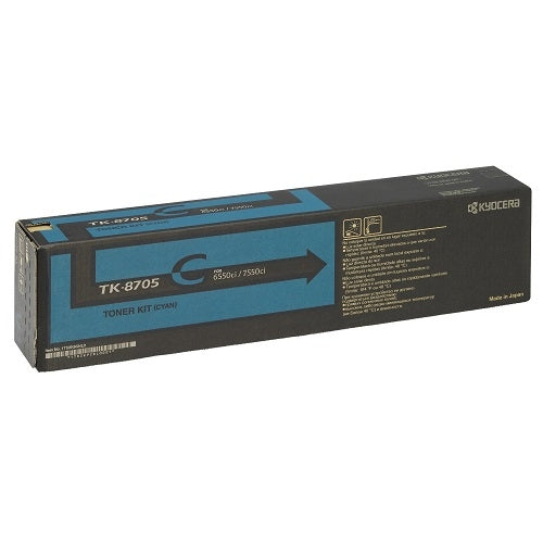 Kyocera TK 8705 Cyan Toner