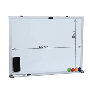 Modest White Magnetic Board (900 X 1200 MM) 1Pcs