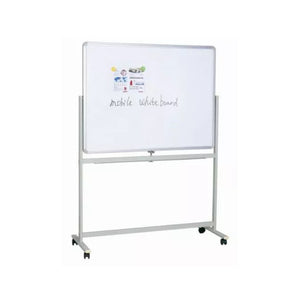 Modest DB0918 Revolving Magnetic White Board With Stand, 90 x 180cm