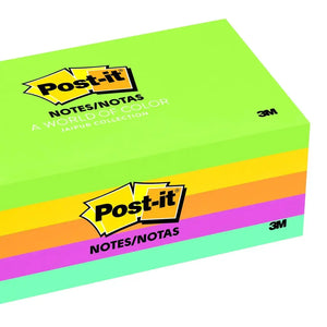 3M Colored Super Sticky Notes - 3x5 pads