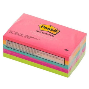 3M Colored Super Sticky Notes - 3x5 pads