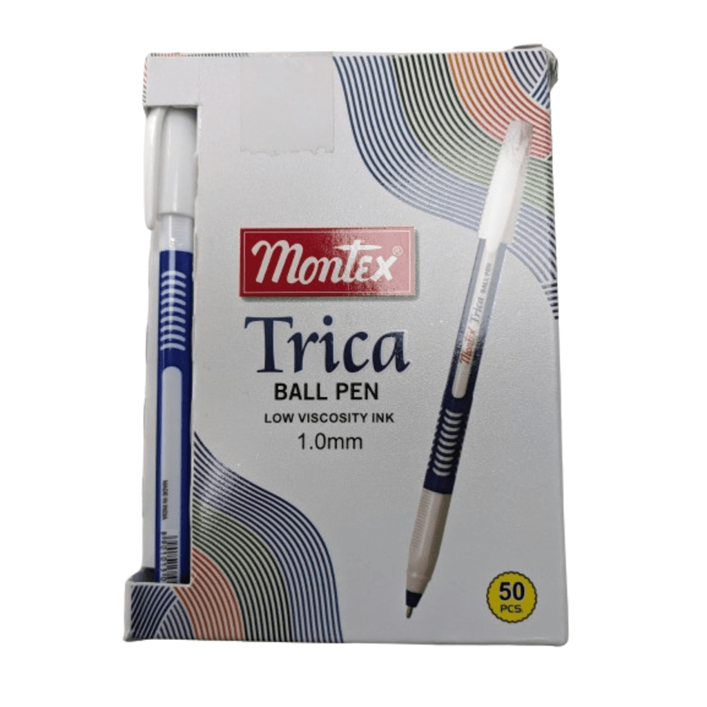 Montex Trica Ball Pen 1Pkt (50Pcs)