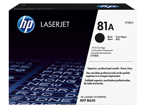 HP TONER CF281A BLACK 81A