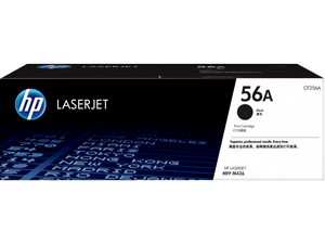 HP 56A Black Original LaserJet Toner Cartridge (CF256A)