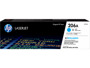 HP 206A Cyan Original LaserJet Toner Cartridge, W2111A