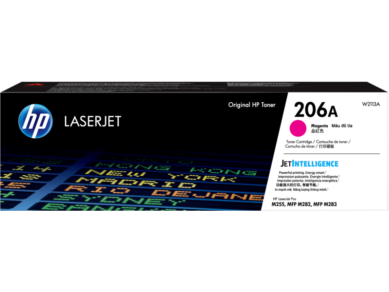 HP 206A Magenta Original LaserJet Toner Cartridge (W2113A)