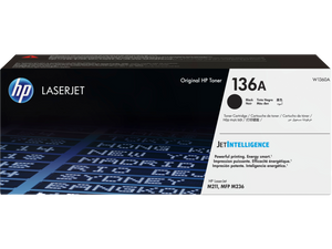 HP 136A Black Original LaserJet Toner Cartridge (W1360A)