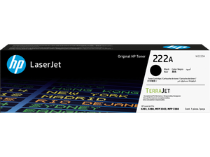 HP 222A Black Original LaserJet Toner Cartridge (W2220A)