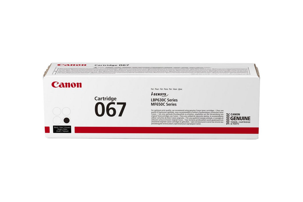 Canon 067 Black Toner Cartridge