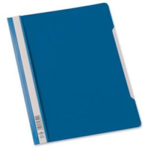 Durable 2570 Clear View Folder With Index Strip Extra Wide A4. 1Pkt (50Pcs)