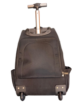Load image into Gallery viewer, TBK - TROLLEY 18" USB Black Travel Series
