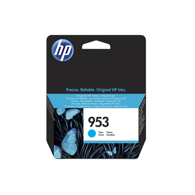 HP 953 Cyan Original Ink Cartridge (F6U12AE)