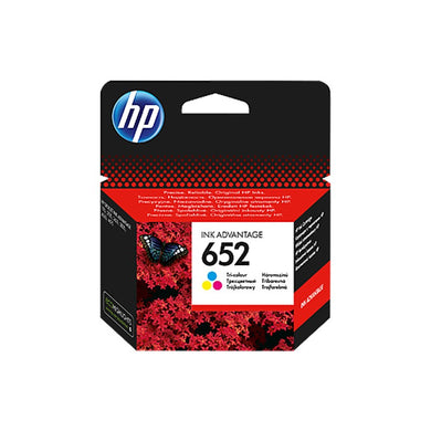 HP 652 Tri-color Original Ink Advantage Cartridge (F6V24AE)