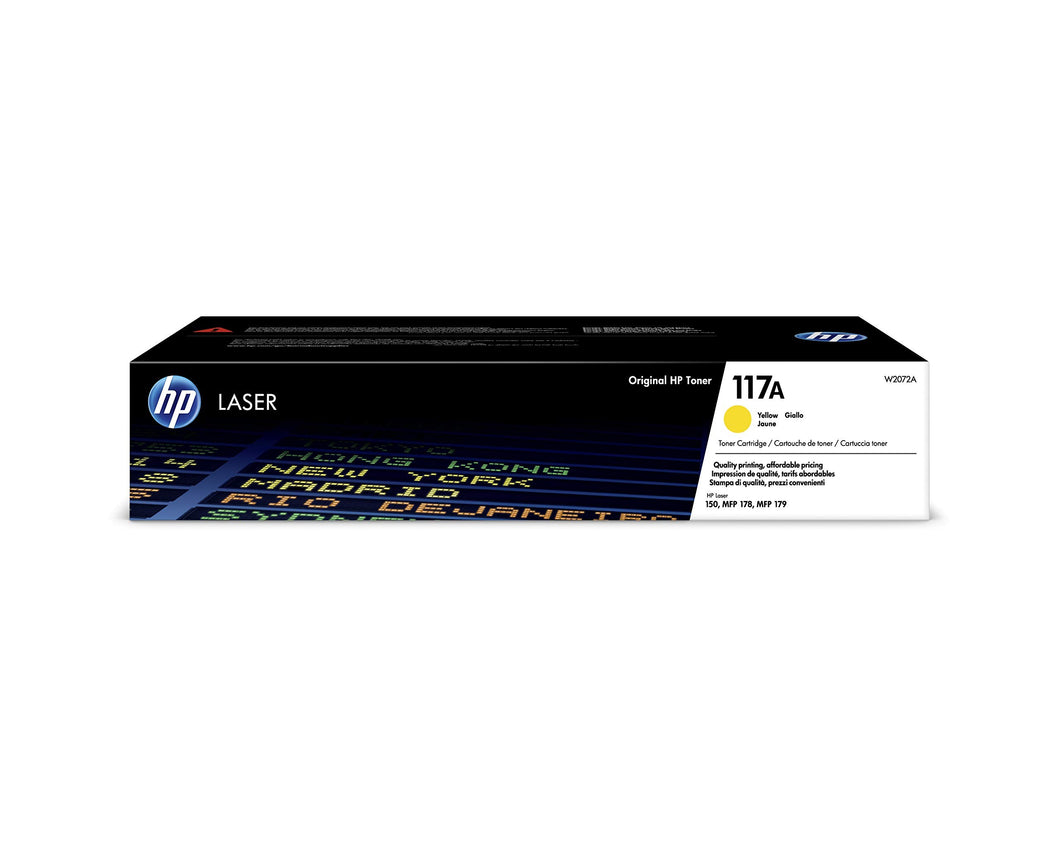 HP TONER W2072A YELLOW 117A