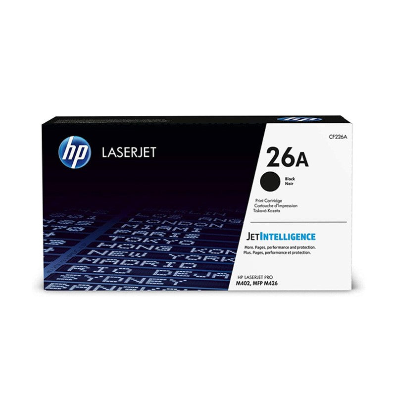 HP 26A Black Original LaserJet Toner Cartridge (CF226A)