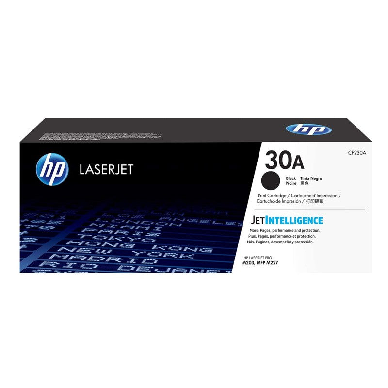 HP 30A Black ORIGINAL Laserjet Toner Cartridge (CF230A)