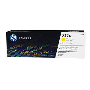 HP 312A Yellow Original LaserJet Toner Cartridge (CF382A)