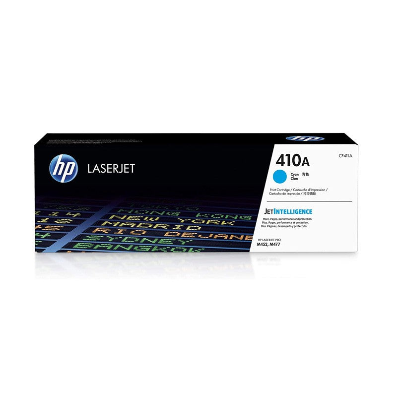 HP 410A Cyan Original LaserJet Toner Cartridge (CF411A)