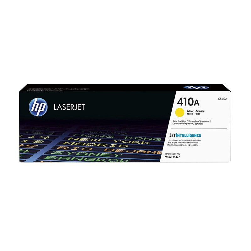 HP 410A Yellow Original LaserJet Toner Cartridge (CF412A)