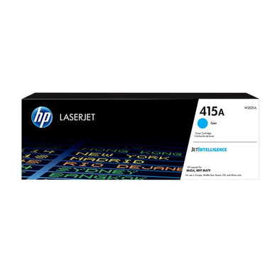 HP 415A Cyan Original LaserJet Toner Cartridge (W2031A)