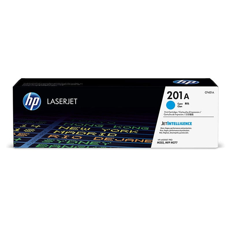 HP 201A Cyan Original LaserJet Toner Cartridge (CF401A)