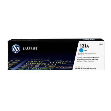 HP 131A Cyan Original LaserJet Toner Cartridge (CF211A)