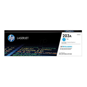 HP 203A Cyan Original LaserJet Toner Cartridge (CF541A)