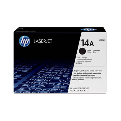 HP 14A Black Original LaserJet Toner Cartridge (CF214A)